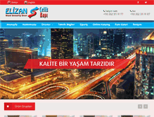 Tablet Screenshot of elizancelikkapi.com